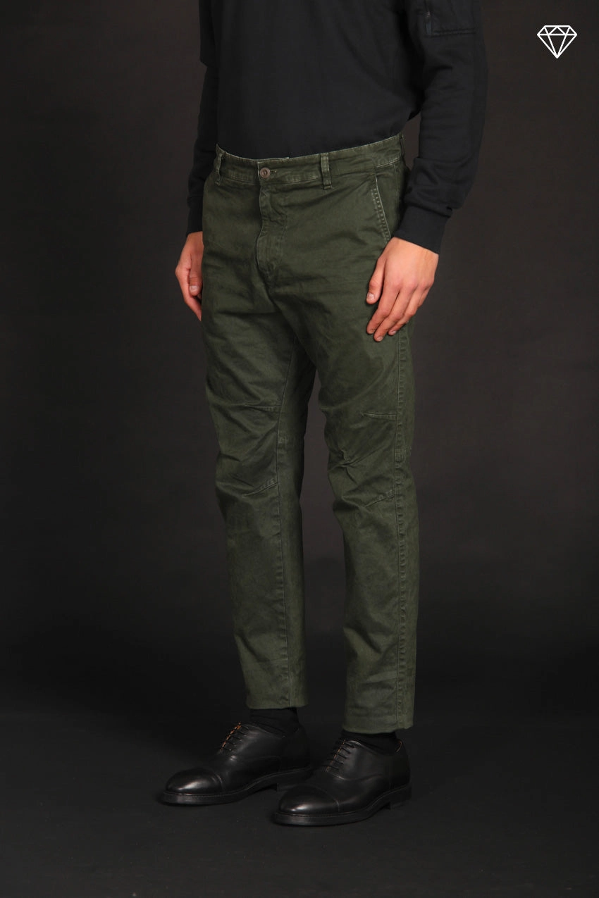 John Coolchinos men's chino pants in gabardine Logo Limited Edition carrot fit ① 