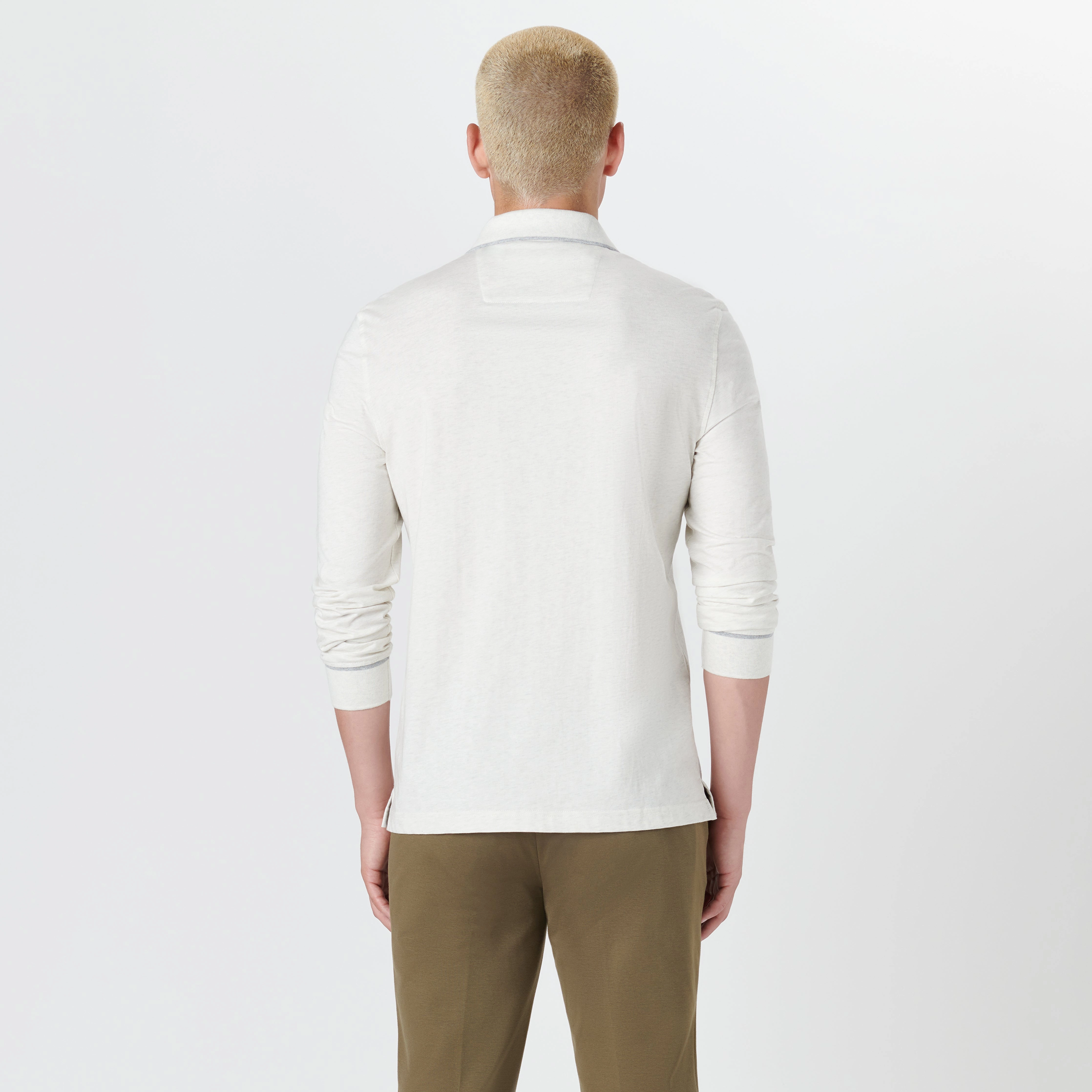 Long Sleeve Quarter Zip Polo