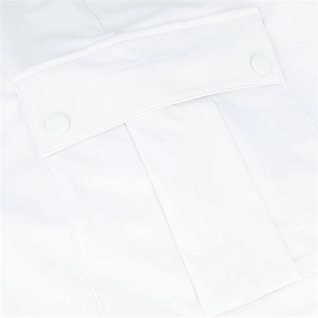 Men Cargo Jogger Pants White