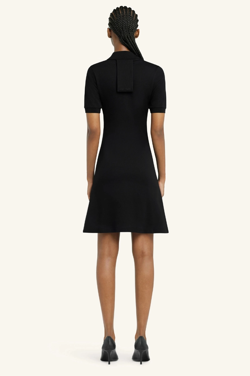Mini Piquè Polo Dress