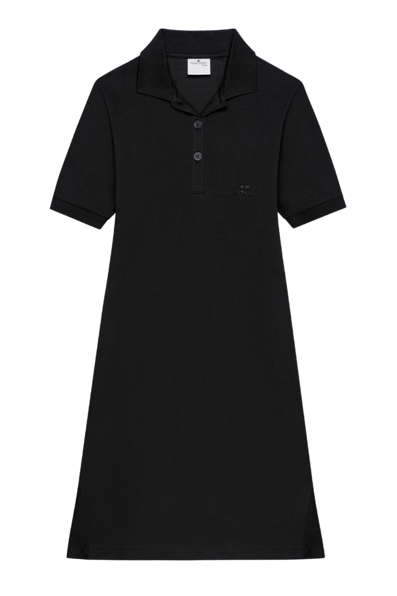 Mini Piquè Polo Dress