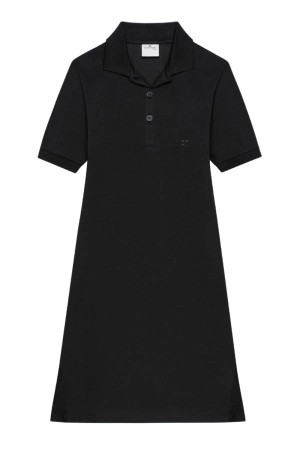 Mini Piquè Polo Dress