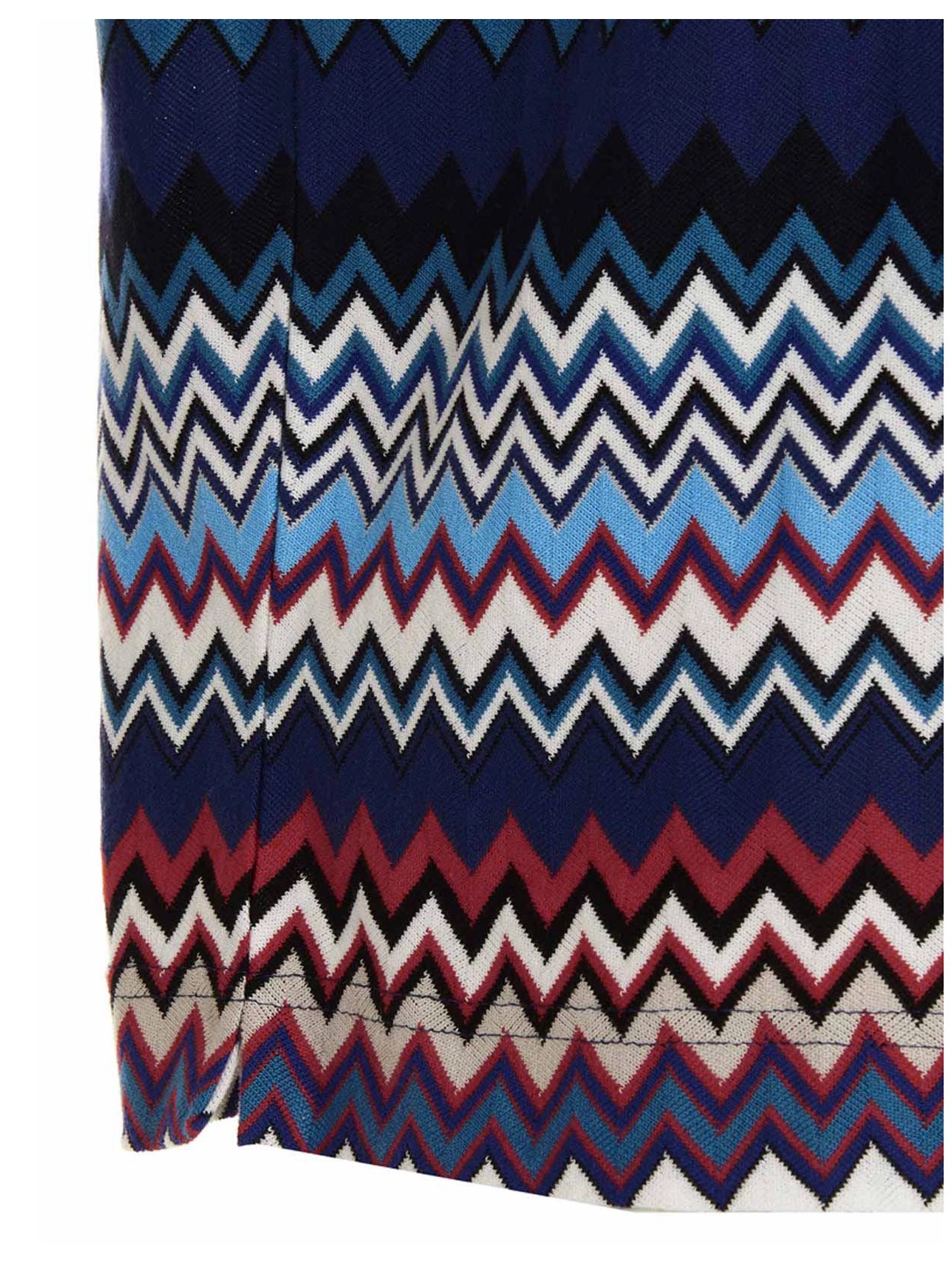 Missoni Zigzag Pattern Short Sleeved Shirt