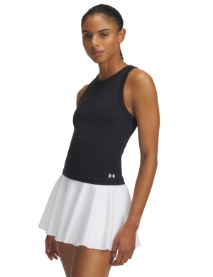 Motion High Neck Tank - Black/White