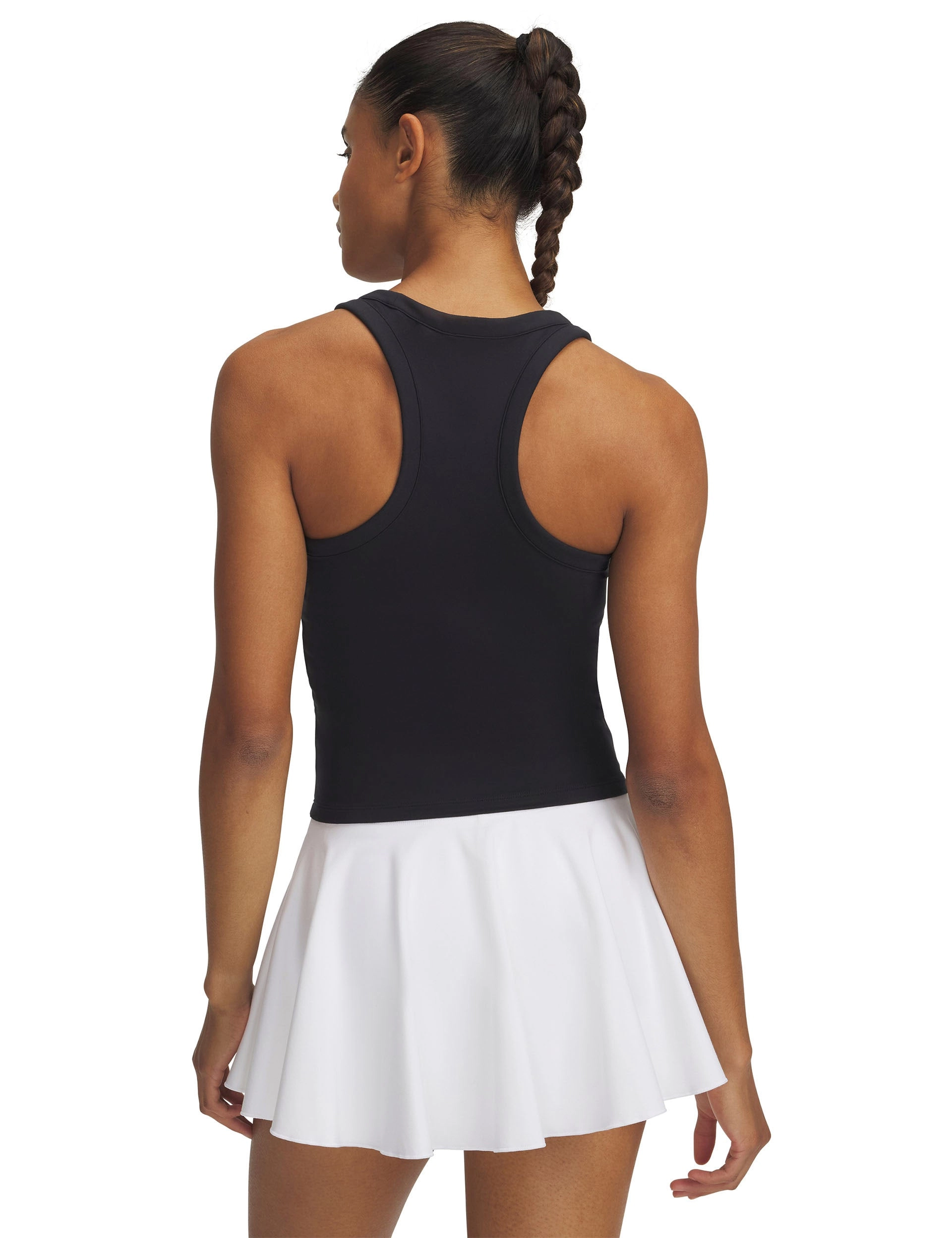 Motion High Neck Tank - Black/White