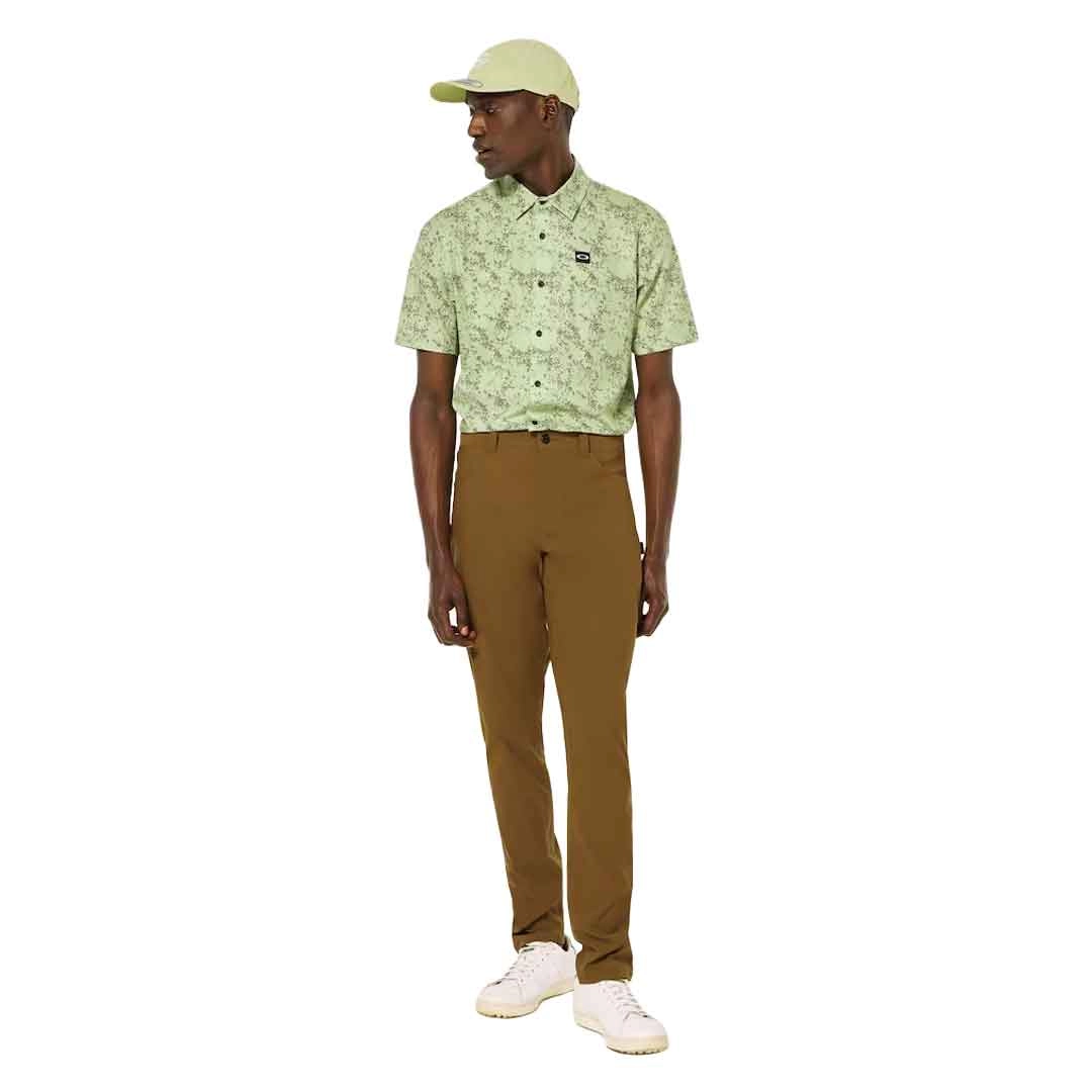 Oakley - Men's Sand Camo Woven Short Sleeve Shirt (FOA404369 9VN)