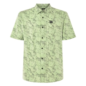 Oakley - Men's Sand Camo Woven Short Sleeve Shirt (FOA404369 9VN)