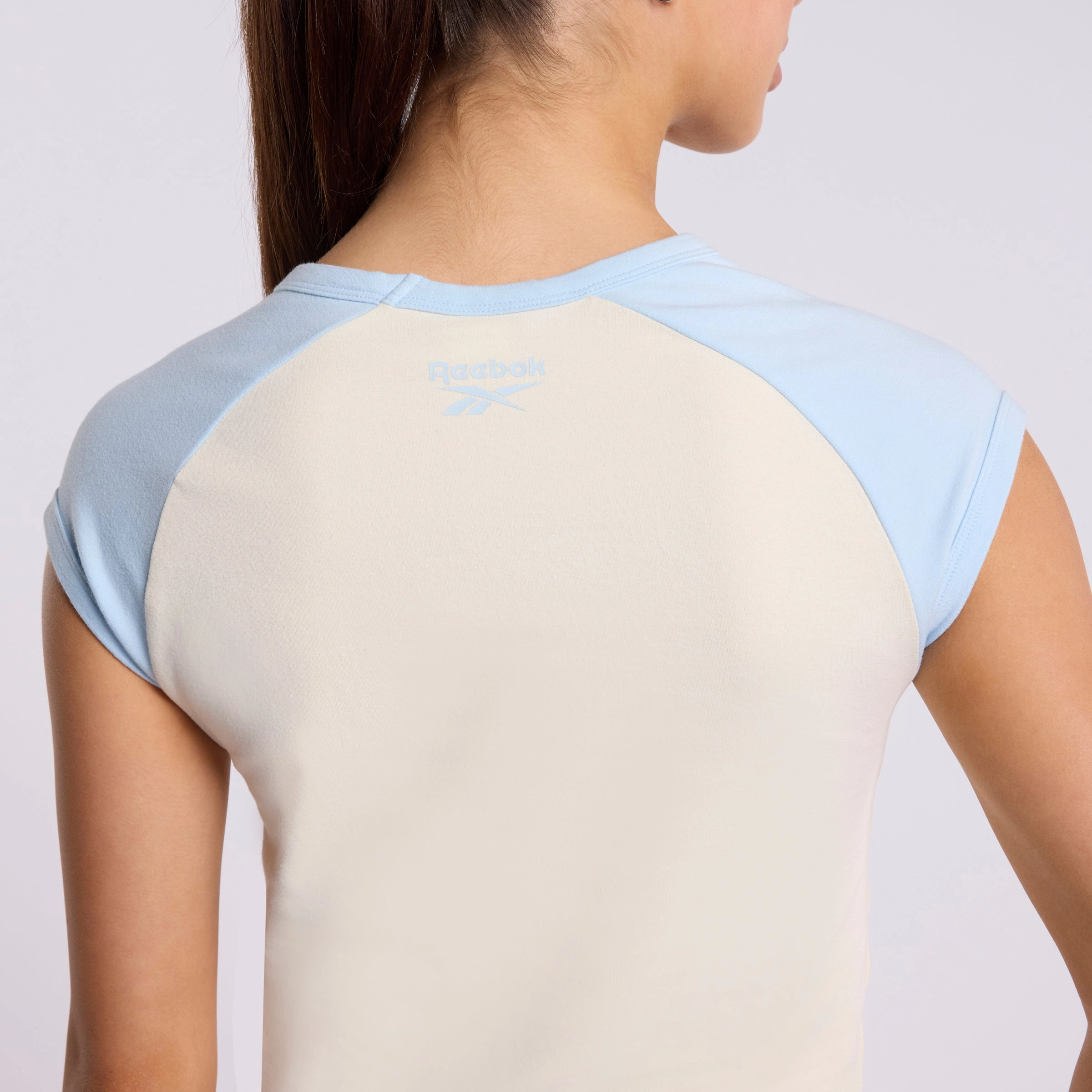 Ov Raglan Tee Alabaster/ Soft Blue
