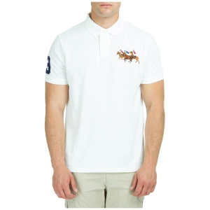 Polo Ralph Lauren Logo Embroidered Short-Sleeved Polo Shirt