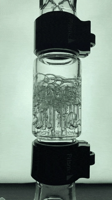 Prism "Rasta" Triple Stack Modular Beaker Bong
