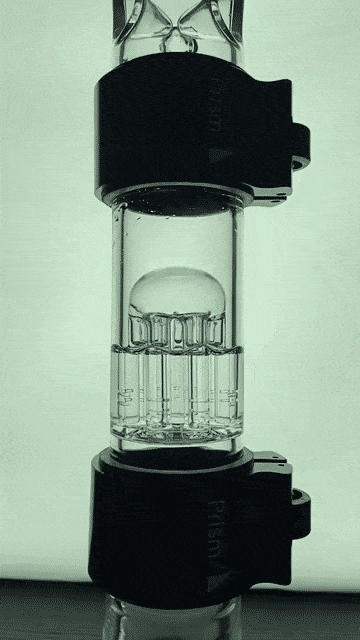 Prism "Rasta" Triple Stack Modular Beaker Bong