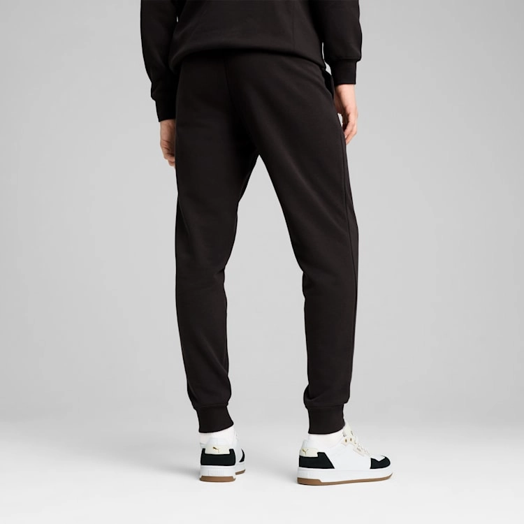 PUMA MEN'S CLASS FRENCH TERRY BLACK SWEATPANTS