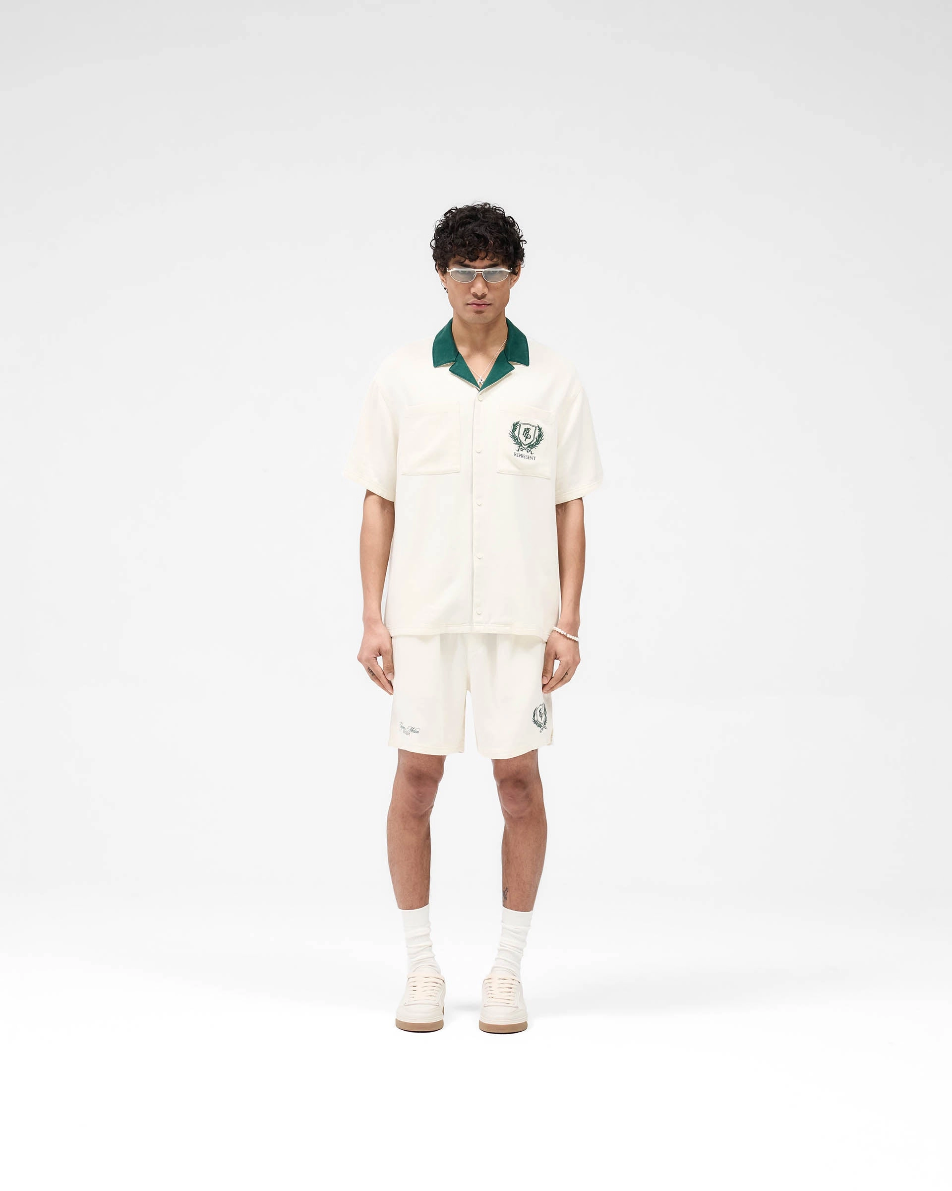 Represent Crest Shirt - Antique White