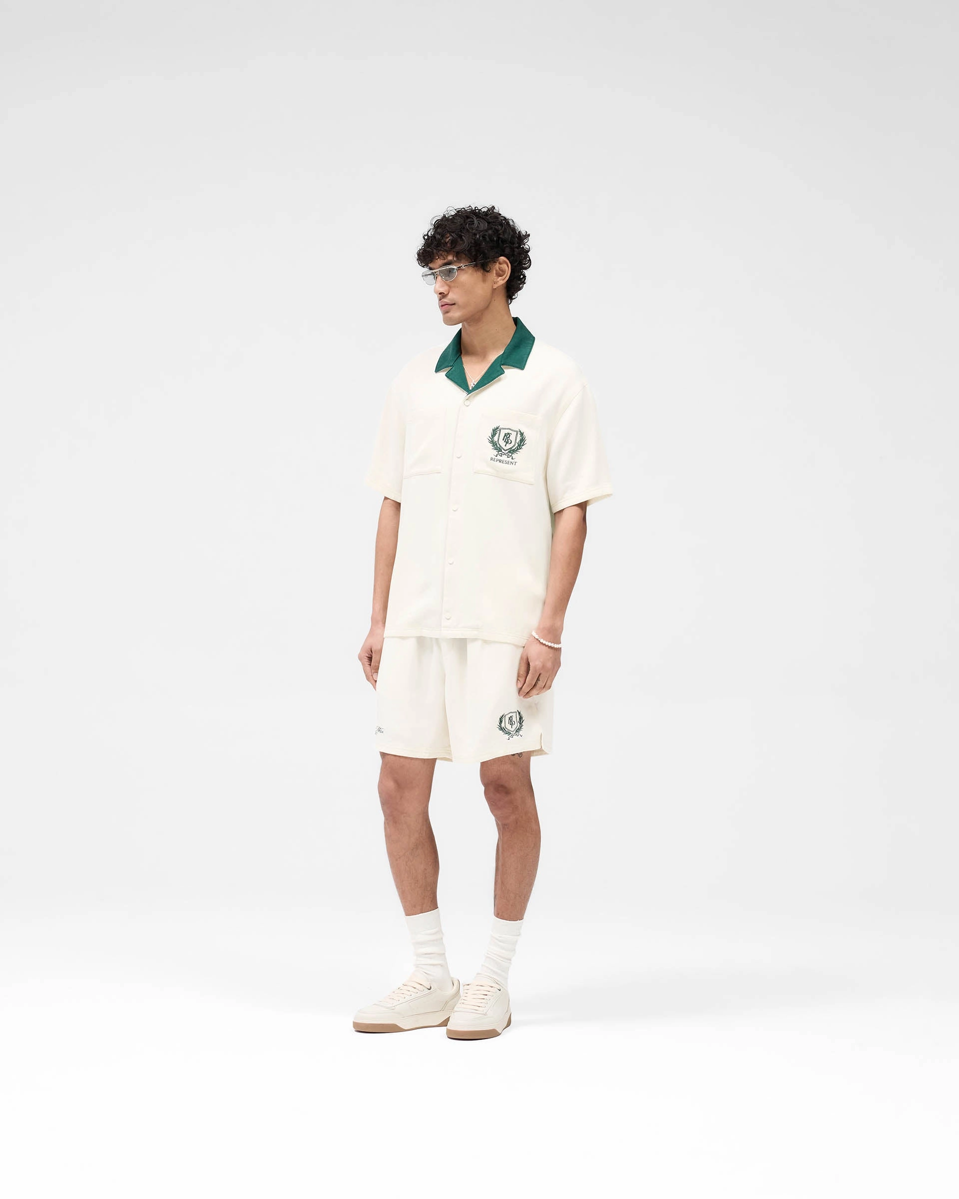 Represent Crest Shirt - Antique White