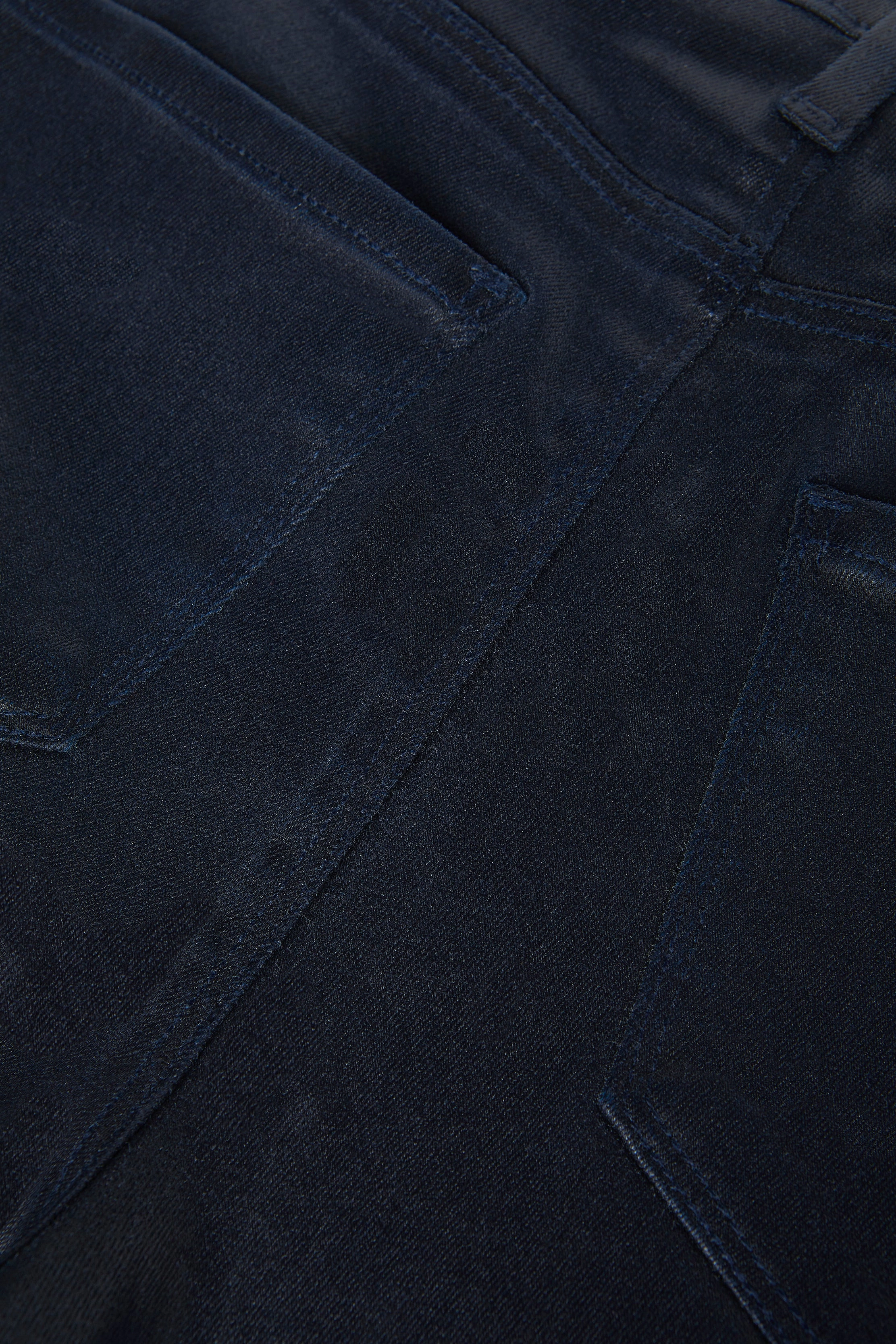 Ruth Coated Straight-Leg Jean