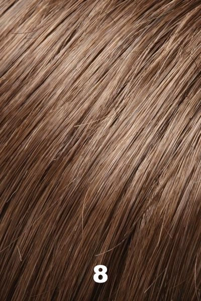 Sale - Jon Renau Toppers - Essentially You (#700) - Color: 8 (Cocoa)