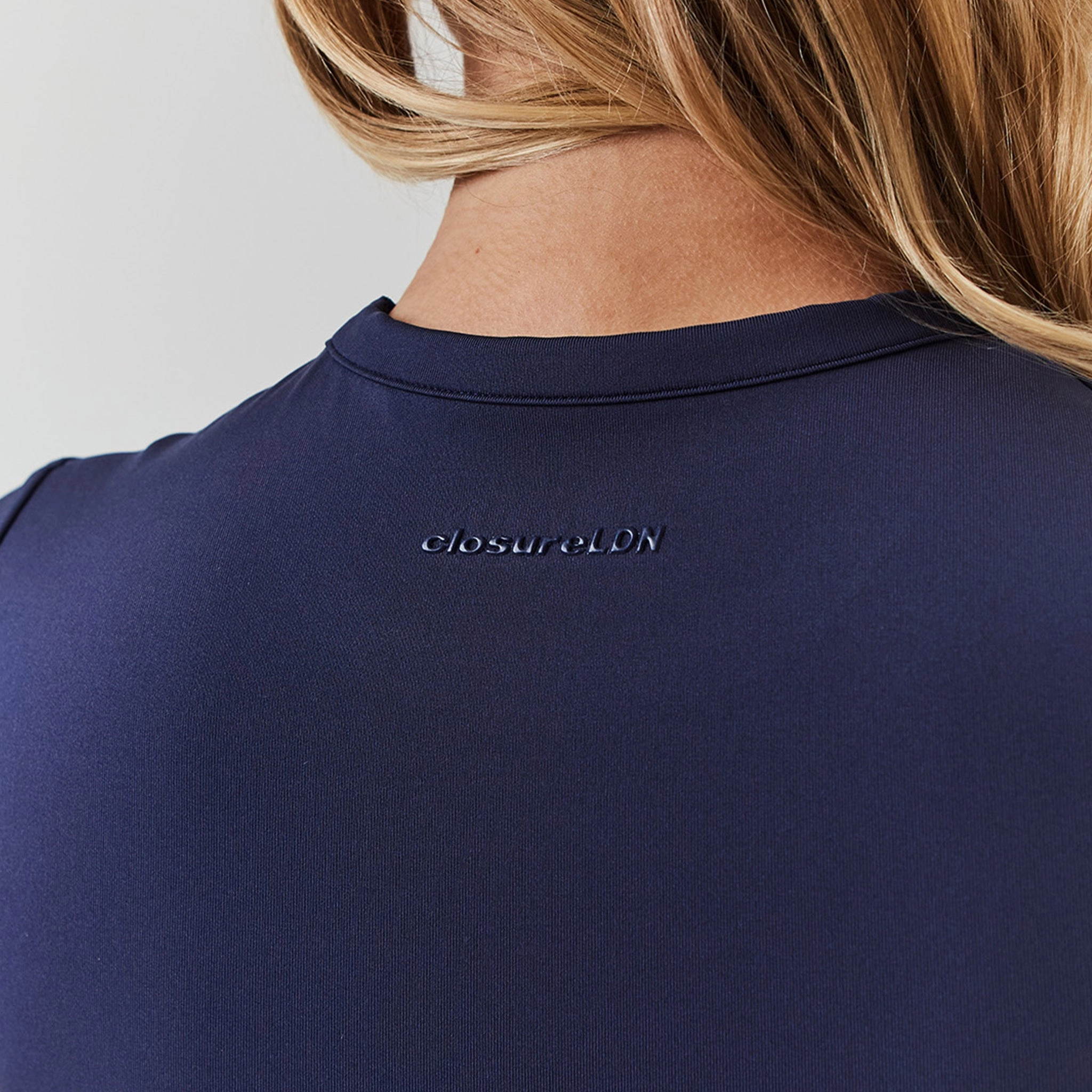 Second Skin Crop Top | Midnight Blue