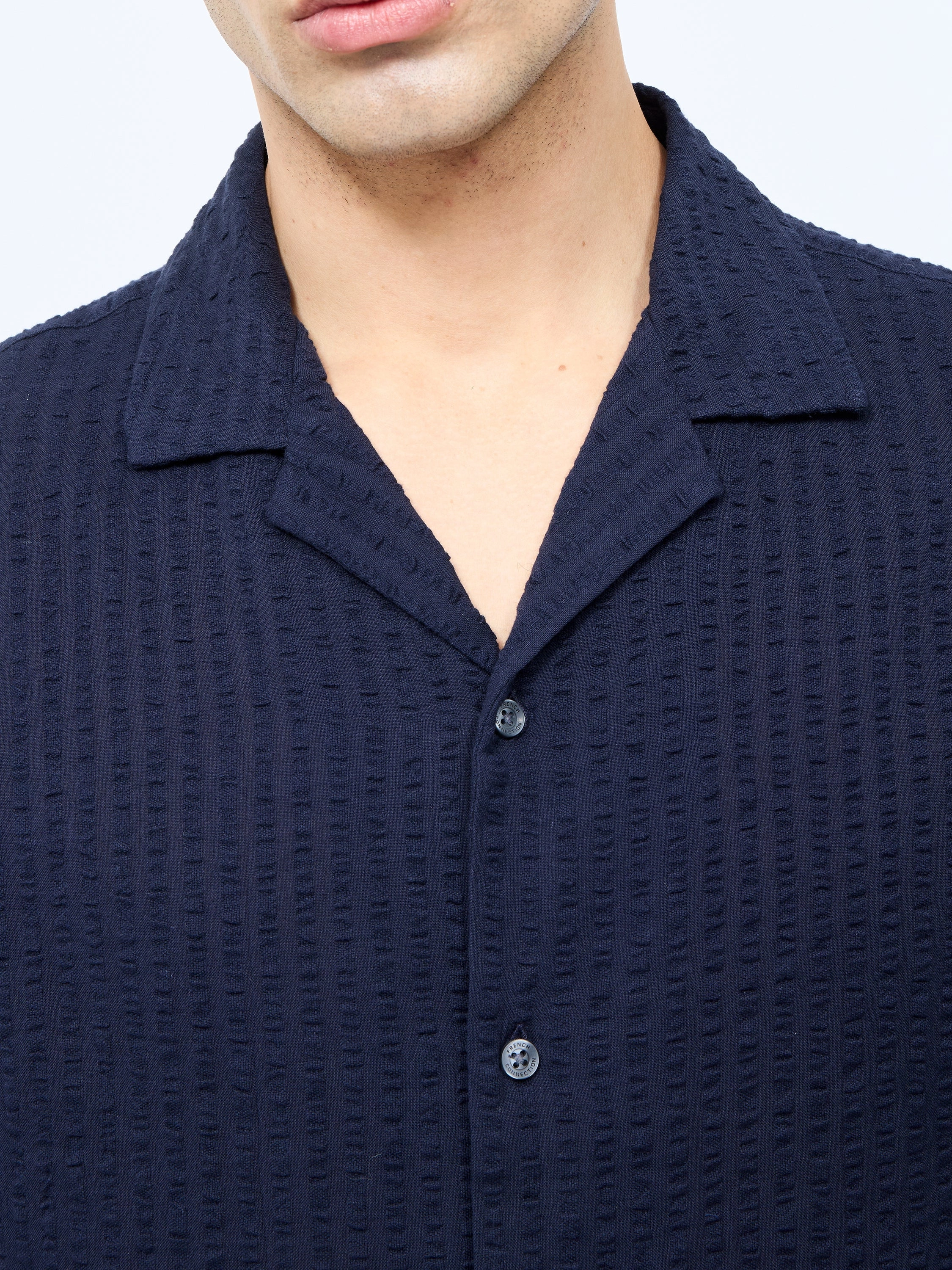 Seersucker Short Sleeve Shirt