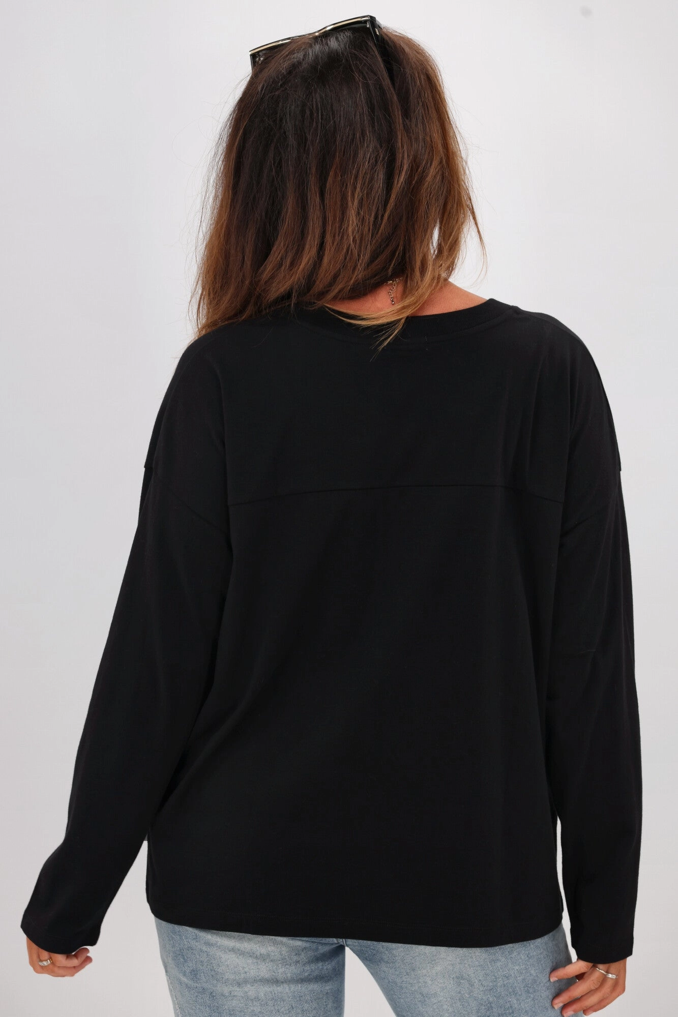 Shine On Essentials Long Sleeve Black