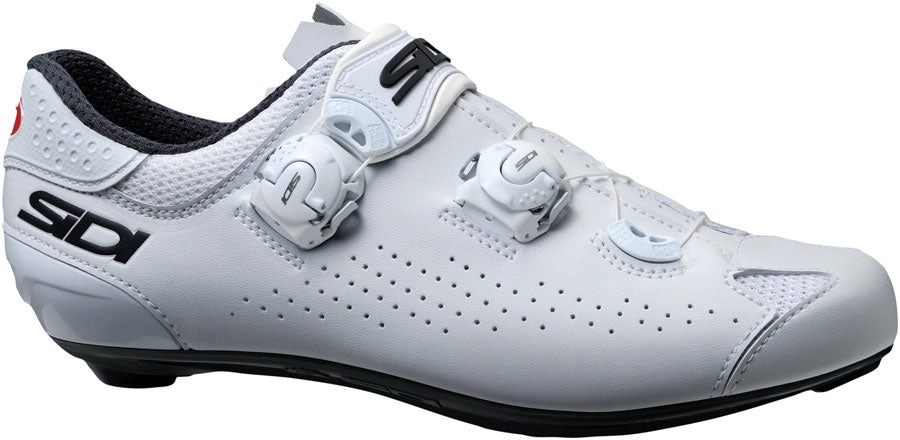 Sidi Genius 10  Road Shoes - Men's, White/White, 44.5