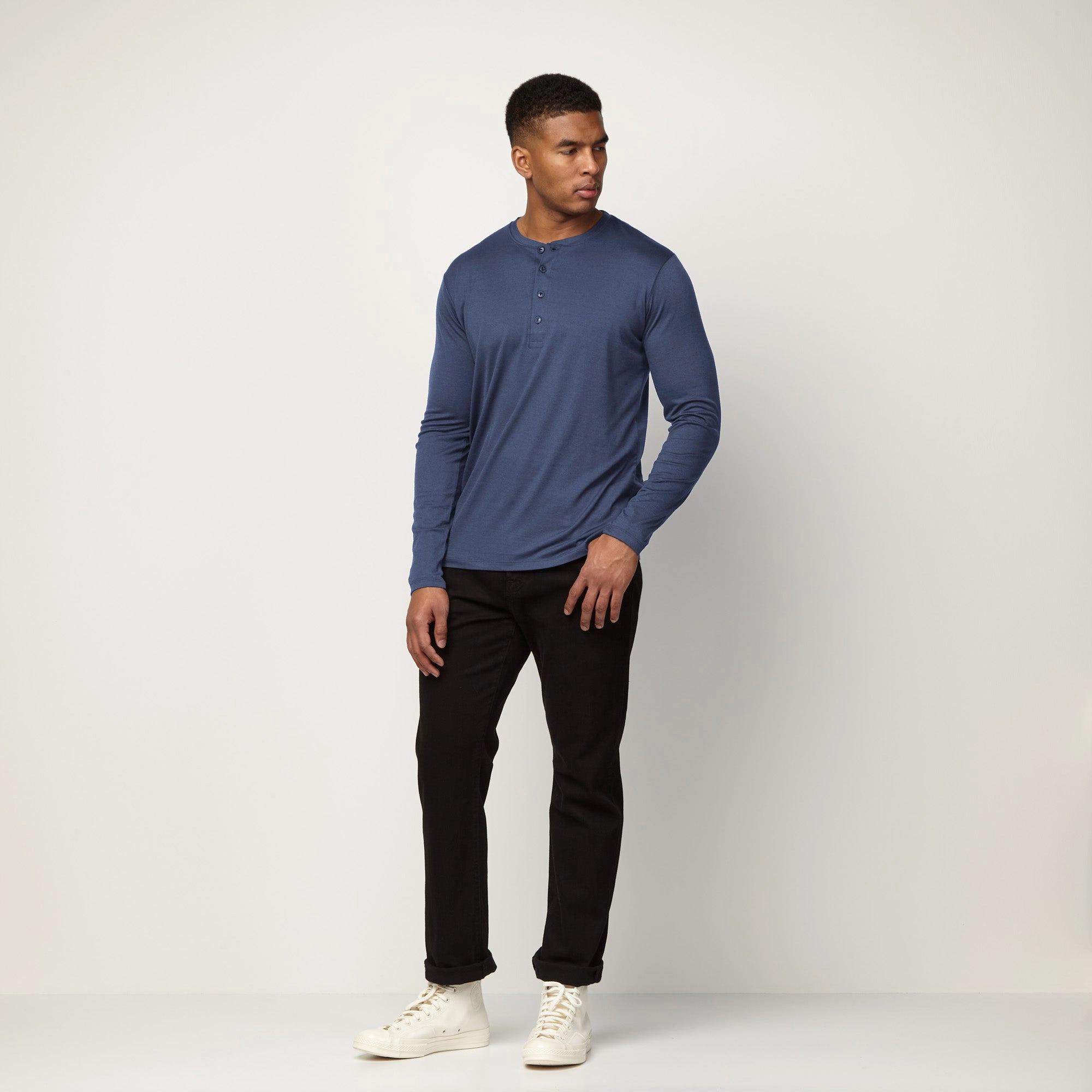 Signature Long Sleeve Henley