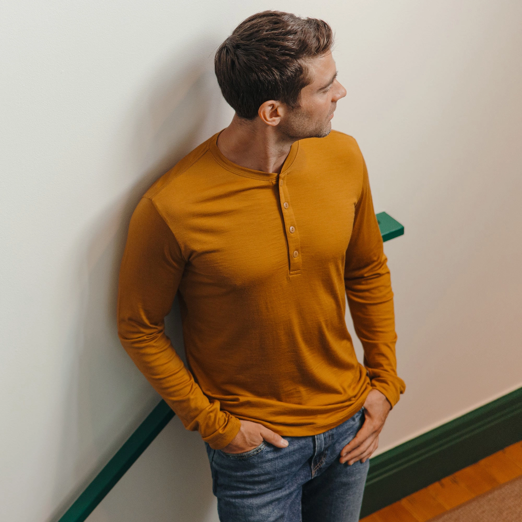 Signature Long Sleeve Henley