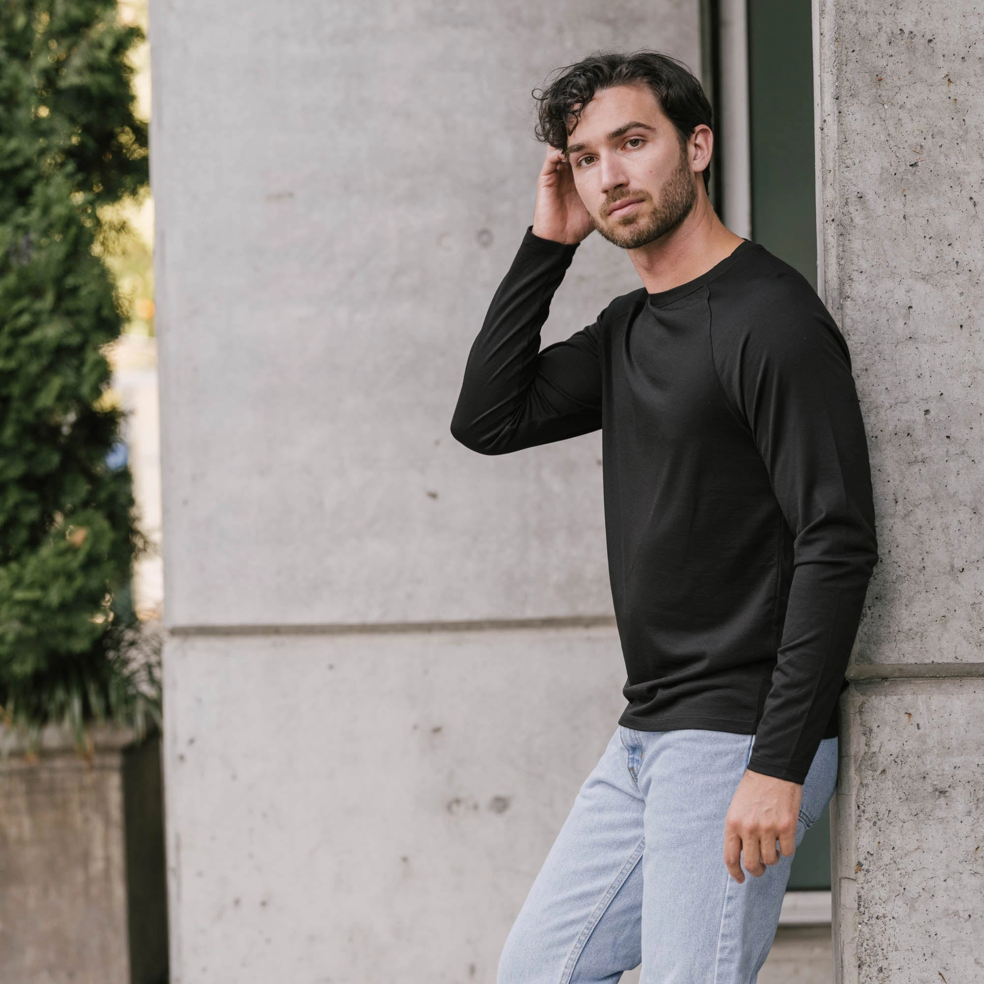Signature Long Sleeve Raglan Tee