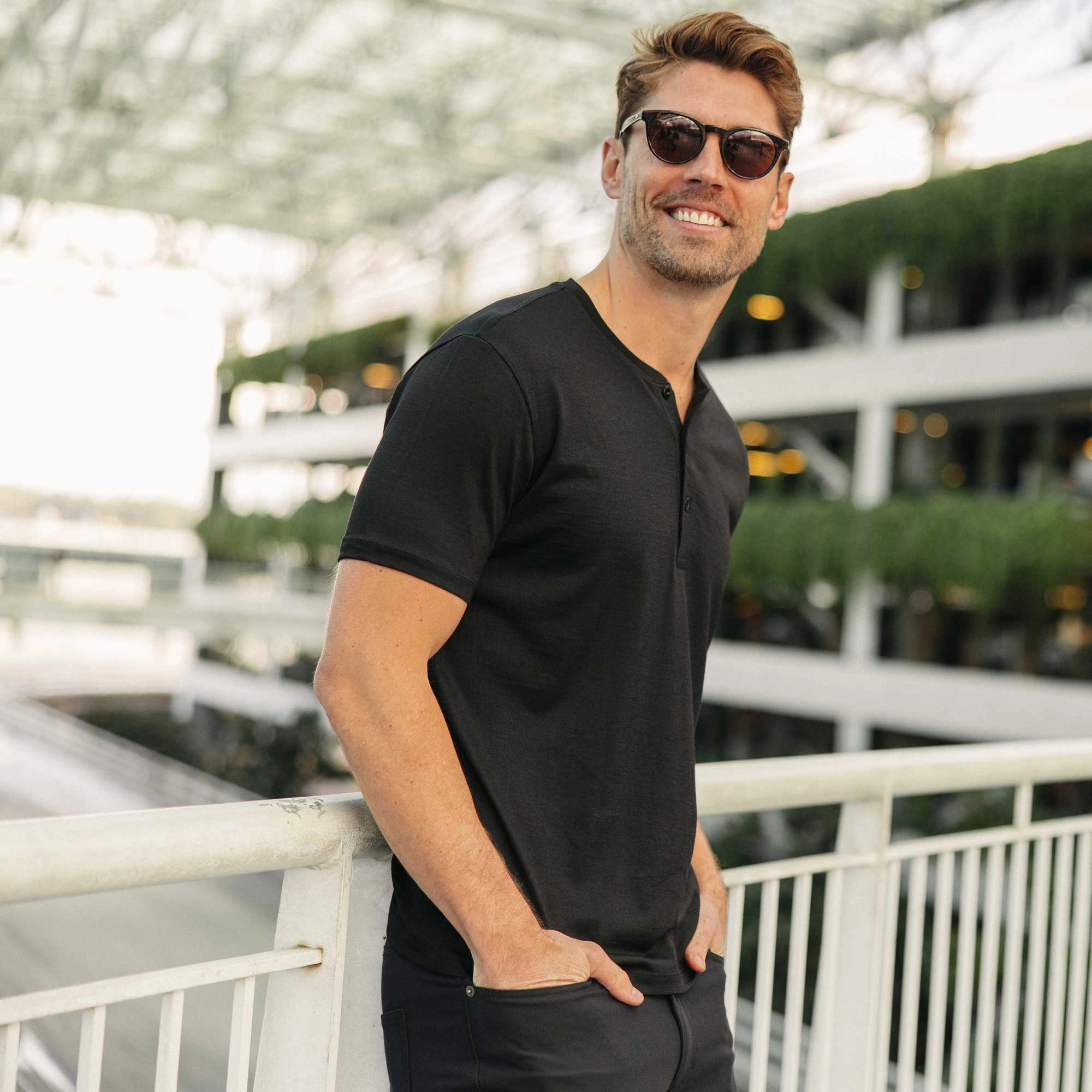 Signature Short Sleeve Henley