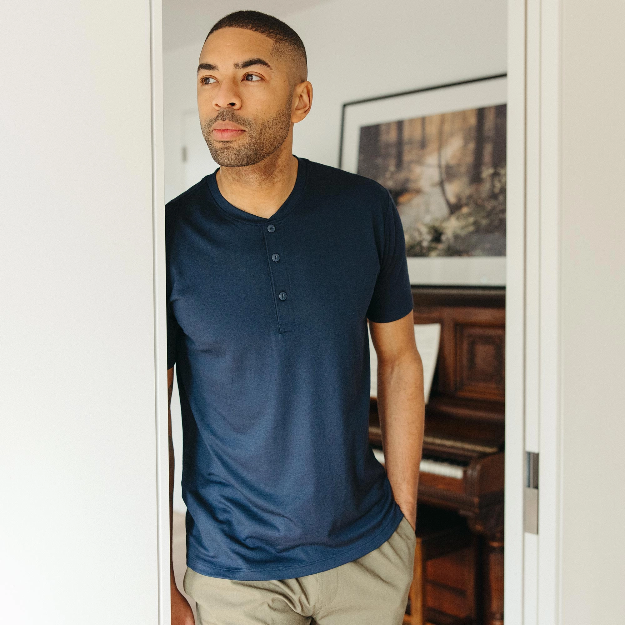 Signature Short Sleeve Henley