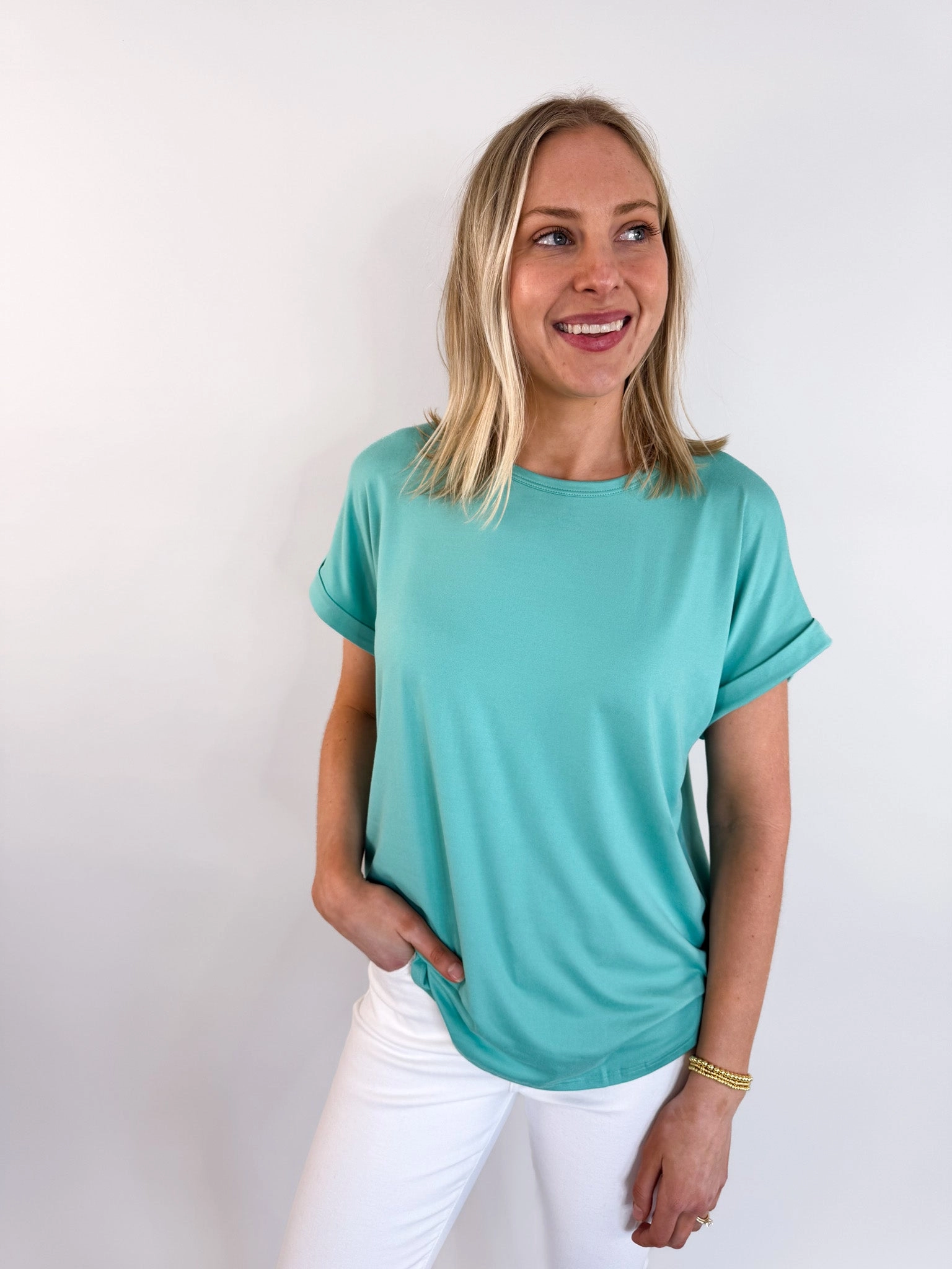 Skylar Round Neck Tee