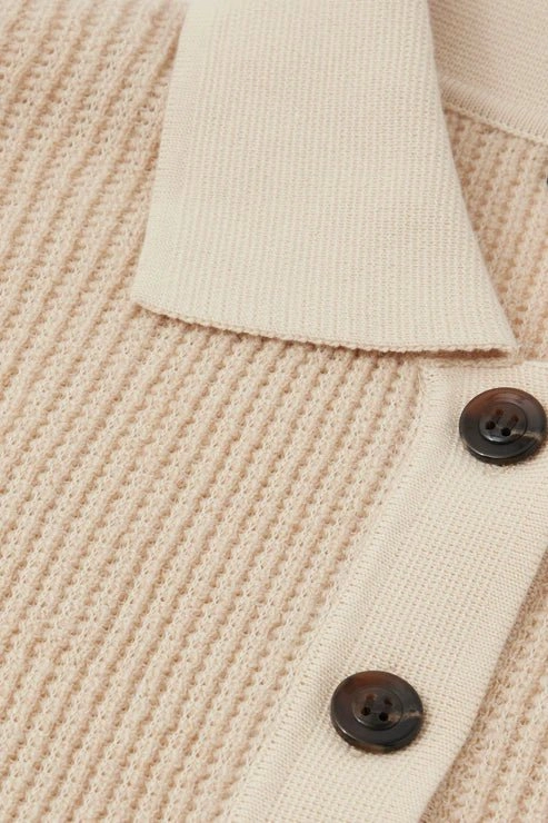 Soeur - David Polo Shirt in Ecru