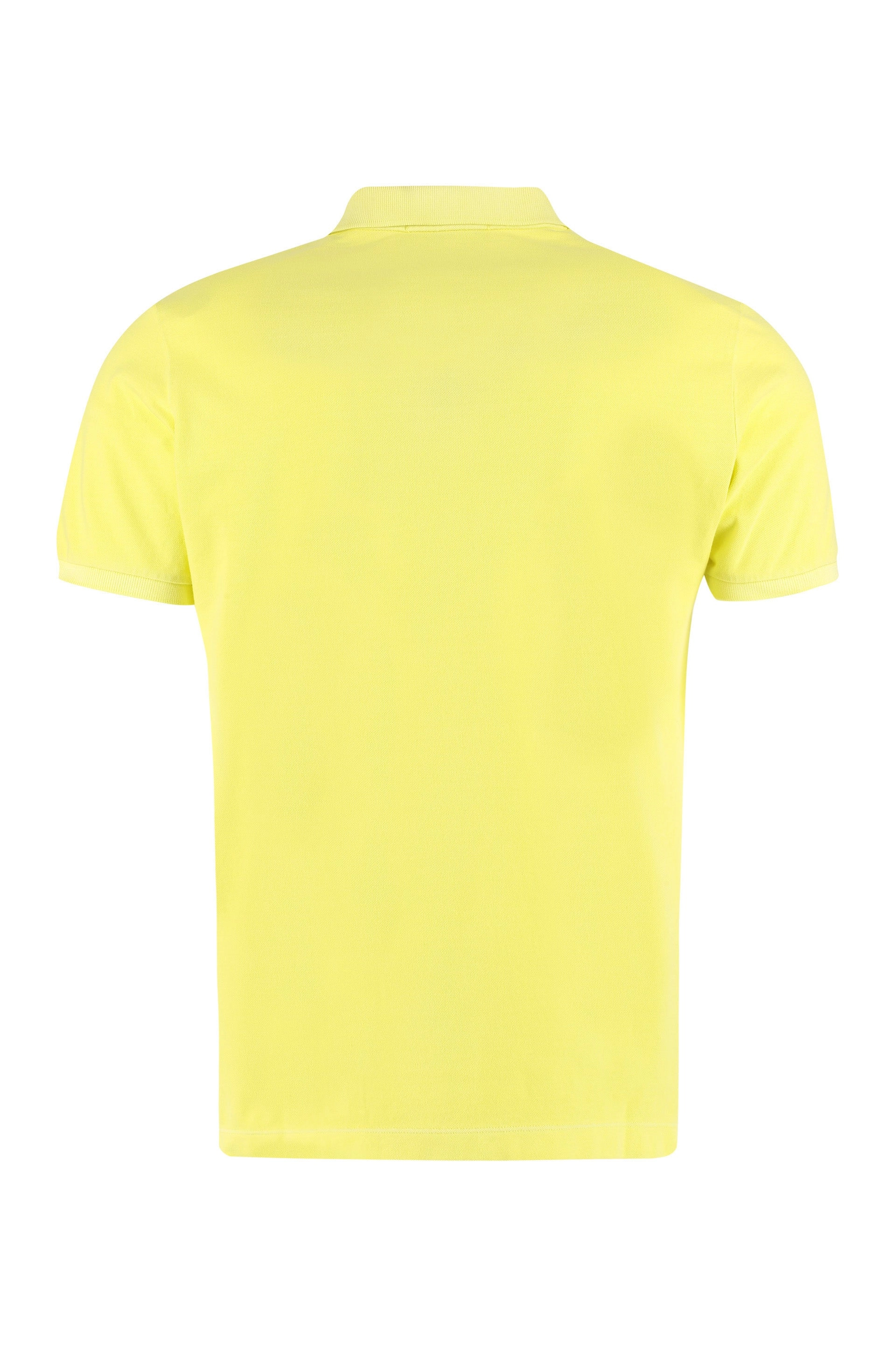 Stone Island Logo-Patch Short-Sleeved Polo Shirt