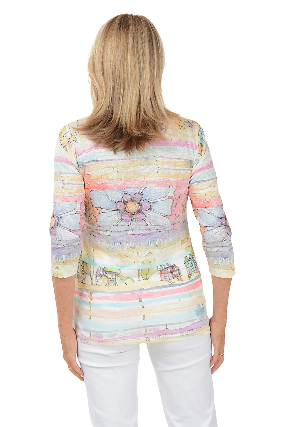 Surf Shack Jeweled Knit Top