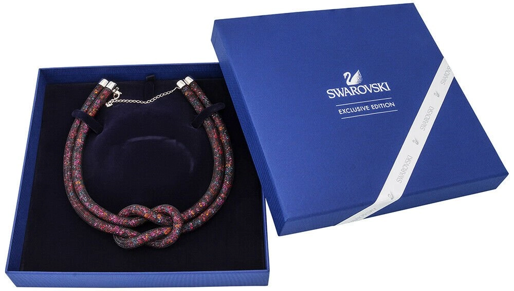 Swarovski Stardust Exclusive Edition 5184476 Black Multicolor Crystal Set of Necklace and Bracelet for Women