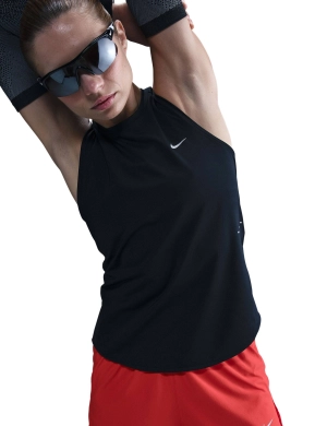 Swift Dri-FIT Running Tank Top - Black/Reflective Silver