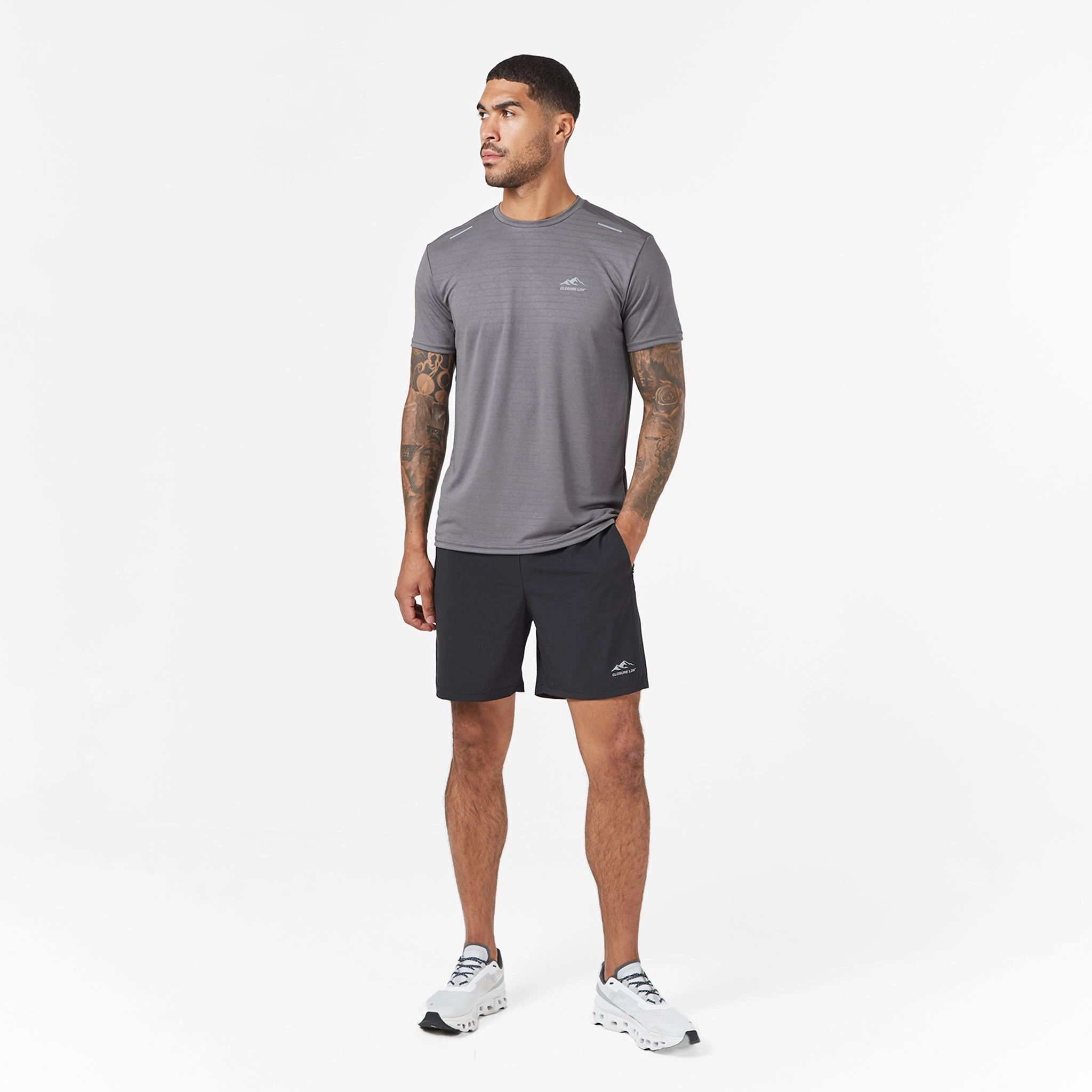 Training Twinset | Charcoal Black