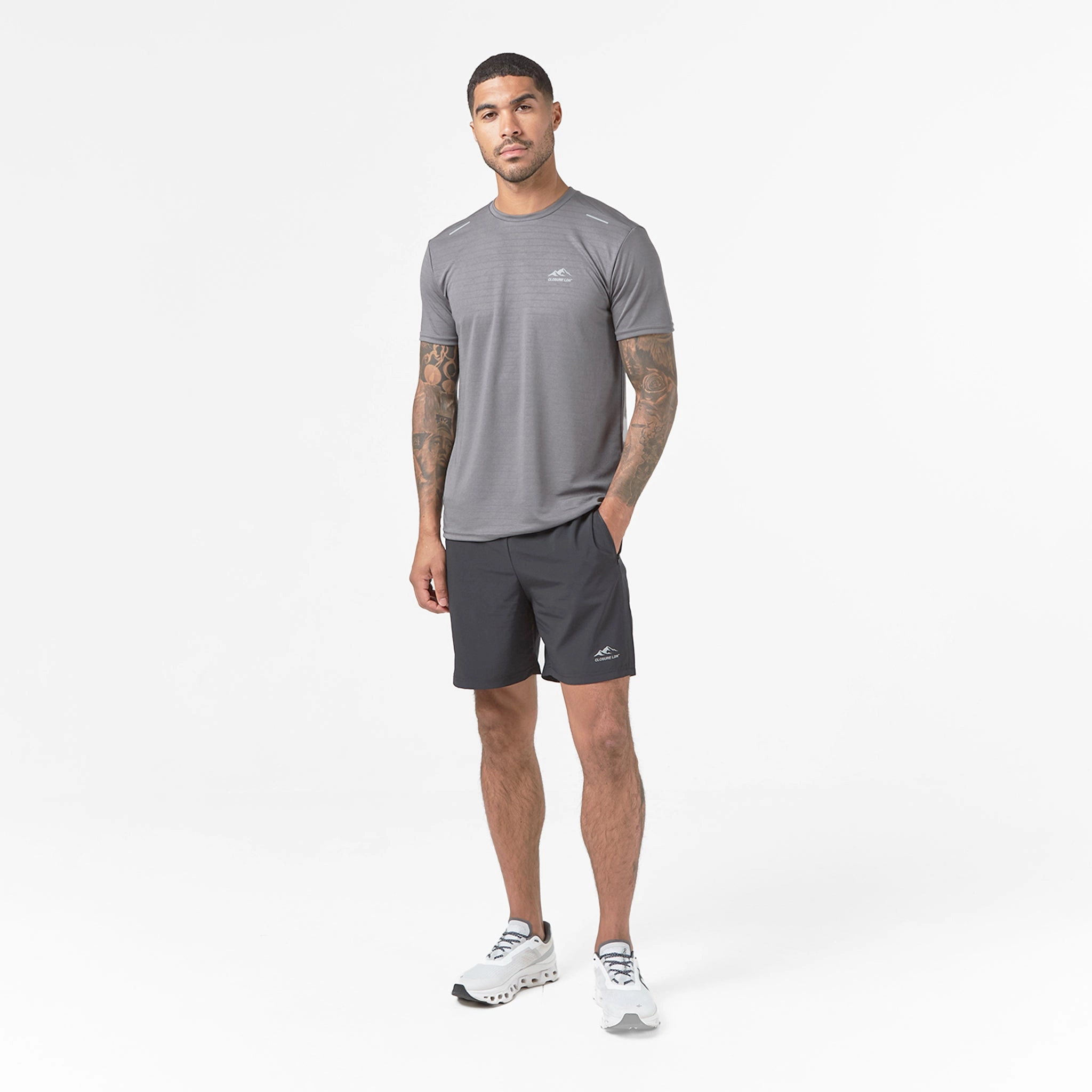 Training Twinset | Charcoal Black
