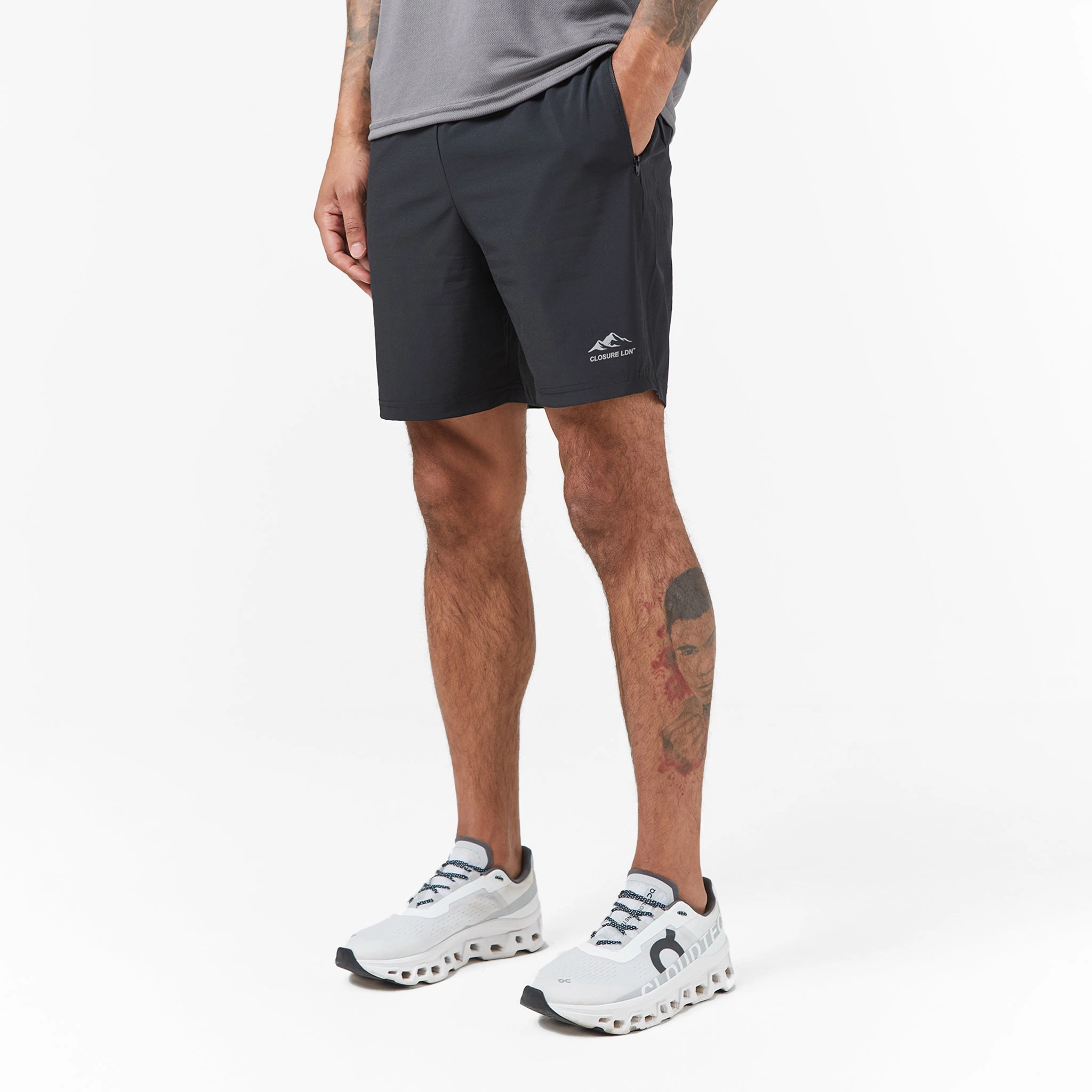 Training Twinset | Charcoal Black
