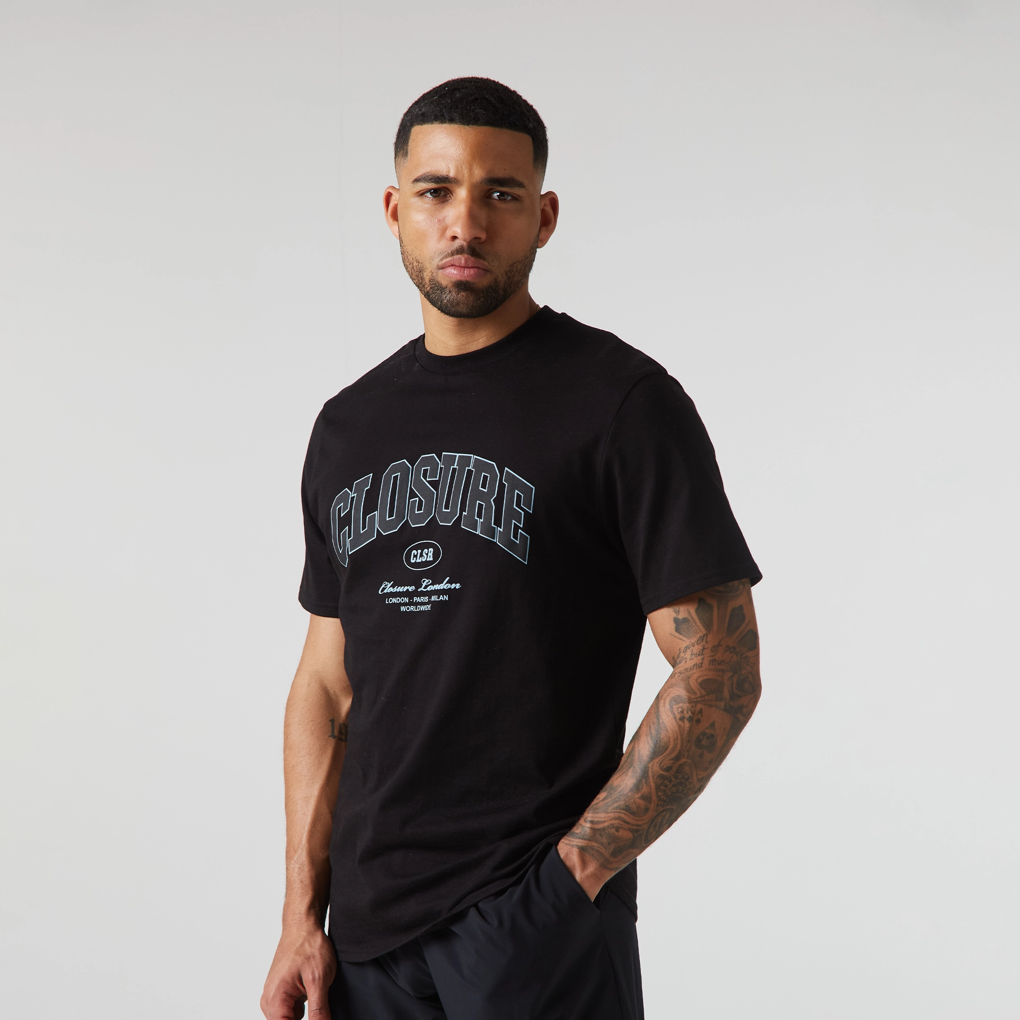 Varsity T-Shirt | Black