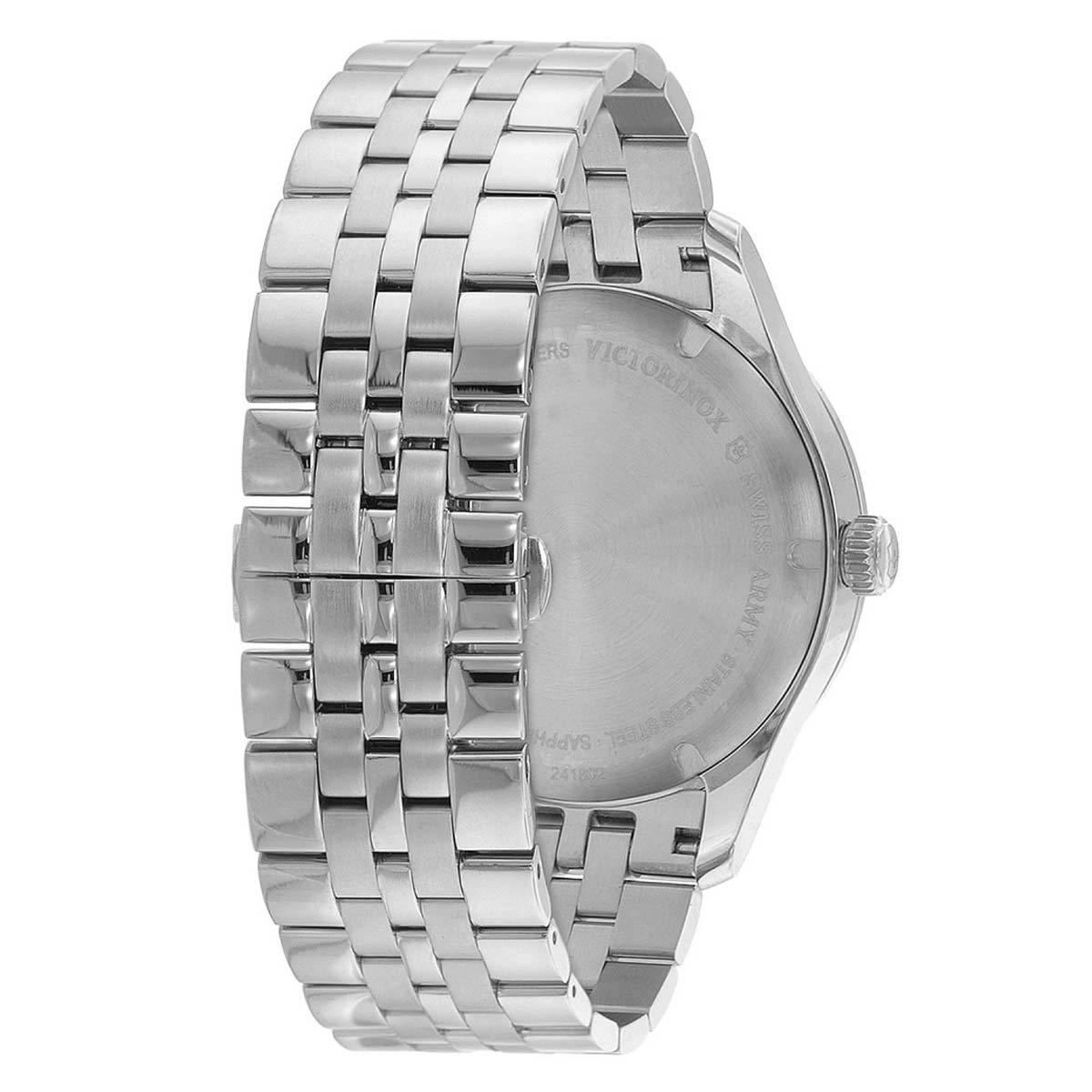 Victorinox Swiss Army Men's Steel Bracelet Watch - Alliance Grey-Silver Dial | 241822