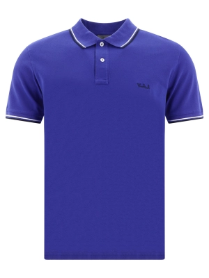 Woolrich Logo Embroidered Short-Sleeved Polo Shirt