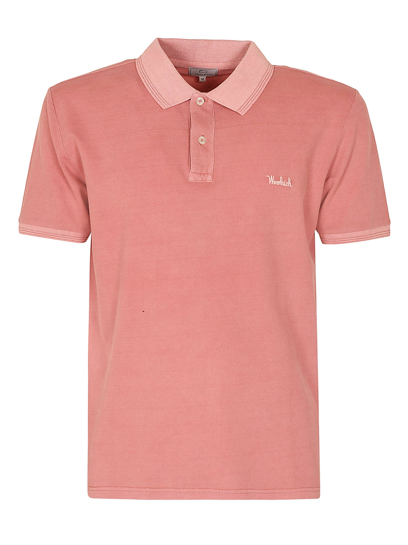 Woolrich Logo Patch Short-Sleeved Polo Shirt