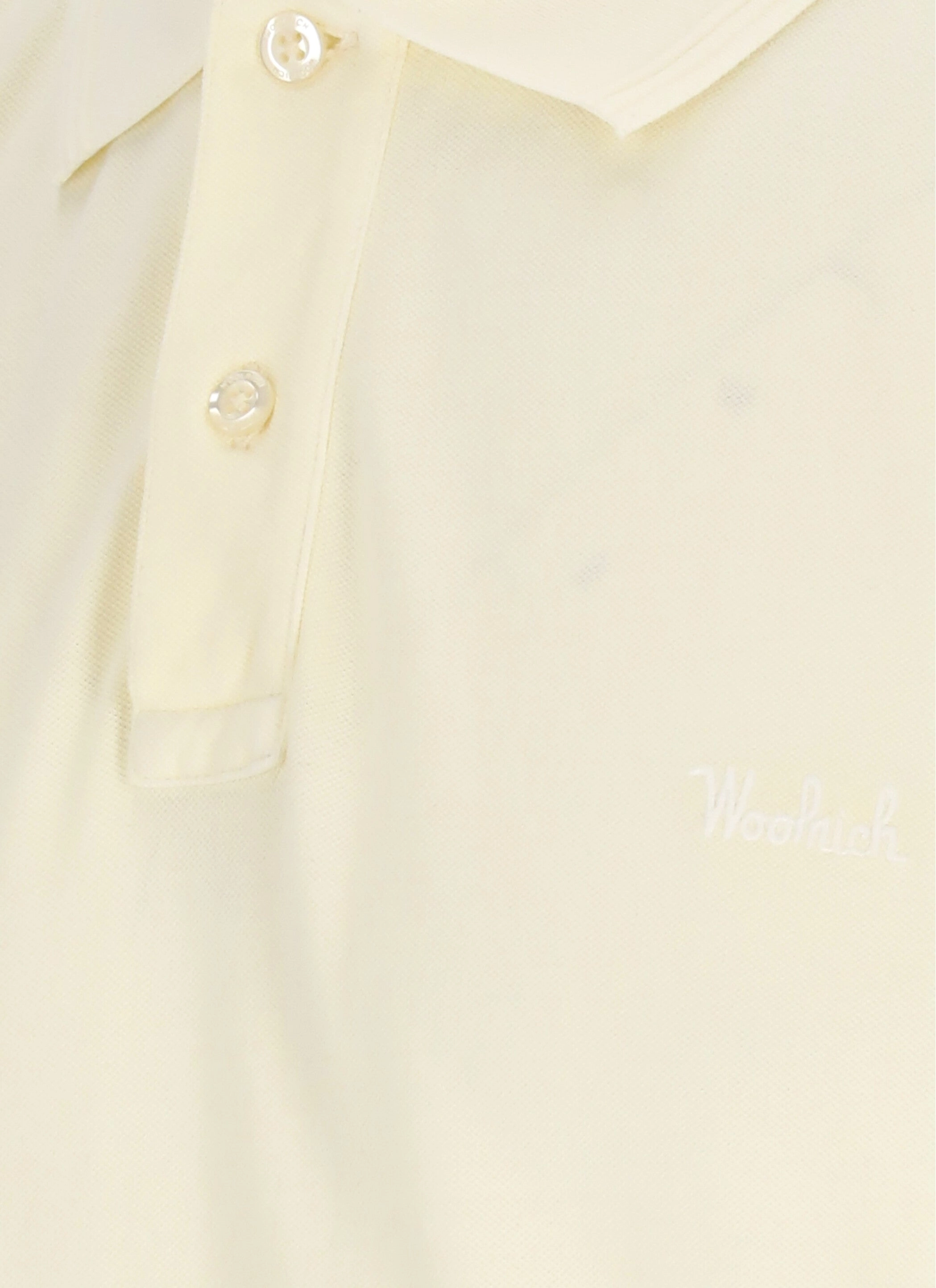 Woolrich Logo Patch Short-Sleeved Polo Shirt