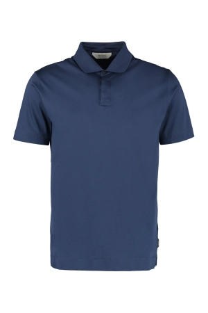 Z Zegna Buttoned Short-Sleeved Polo Shirt